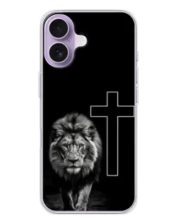 Чехол для iPhone 17 с картинкой «Лев и Крест» Чехол для iPhone 17 с картинкой «Лев и Крест»