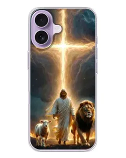 Чехол для iPhone 17 с картинкой «Лев Иуды и Свет» Чехол для iPhone 17 с картинкой «Лев Иуды и Свет»