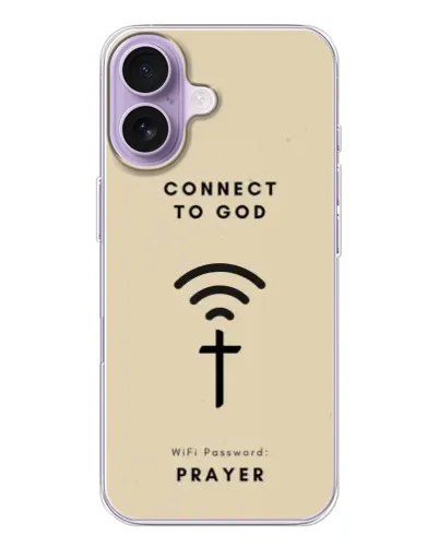 Чехол для iPhone 17 с картинкой «Молитва Connect» Чехол для iPhone 17 с картинкой «Молитва Connect»