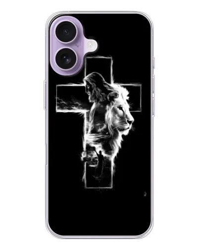 Чехол для iPhone 17 с картинкой «Сияющий крест Jesus» Чехол для iPhone 17 с картинкой «Сияющий крест Jesus»