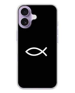 Чехол для iPhone 17 с картинкой «Символ рыбы Jesus» Чехол для iPhone 17 с картинкой «Символ рыбы Jesus»