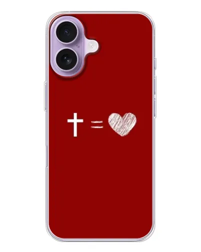 Чехол для iPhone 17 с картинкой «Уравнение любви» Чехол для iPhone 17 с картинкой «Уравнение любви»