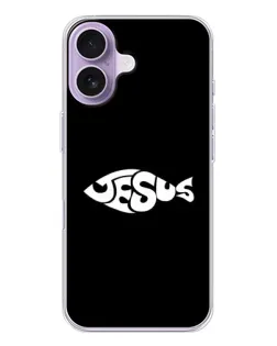 Чехол для iPhone 17 с картинкой «Рыба Jesus» Чехол для iPhone 17 с картинкой «Рыба Jesus»