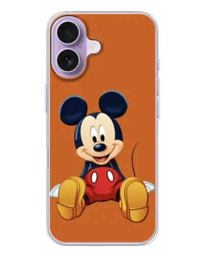 Чехол для iPhone 17 с картинкой «Микки отдыхает»