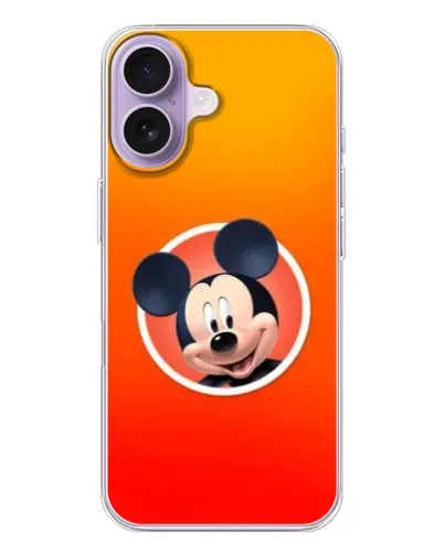 Чехол для iPhone 17 с картинкой «Mickey в круге»