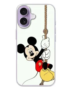 Чехол для iPhone 17 с картинкой «Mickey на канате»