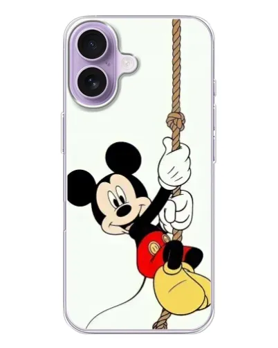 Чехол для iPhone 17 с картинкой «Mickey на канате»
