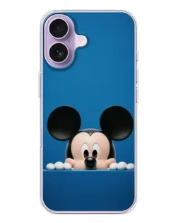 Чехол для iPhone 17 с картинкой «Микки выглядывает»