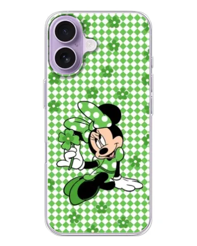 Чехол для iPhone 17 с картинкой «Mickey в клетку»