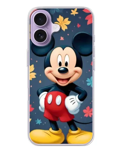 Чехол для iPhone 17 с картинкой «Осенний Mickey Mouse»