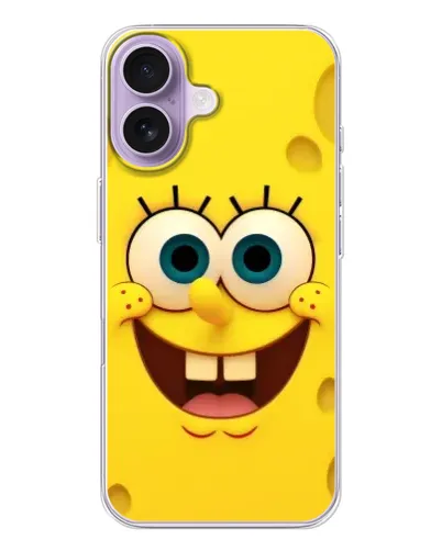 Чехол для iPhone 17 с картинкой «Губка Боб улыбка» Чехол для iPhone 17 с картинкой «Губка Боб улыбка»