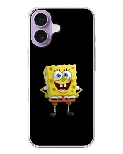 Чехол для iPhone 17 с картинкой «Классический Губка Боб» Чехол для iPhone 17 с картинкой «Классический Губка Боб»
