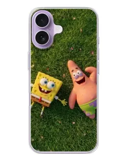 Чехол для iPhone 17 с картинкой «Друзья на лужайке»