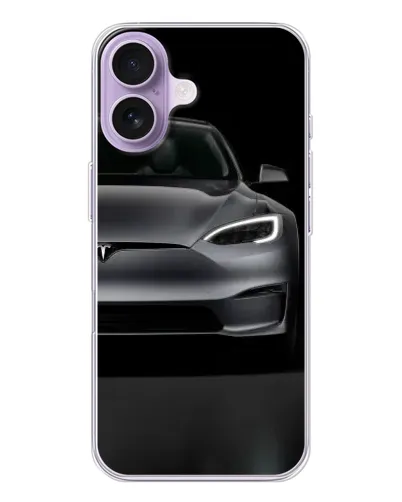 Чехол для iPhone 17 с картинкой «Tesla Model S Look»