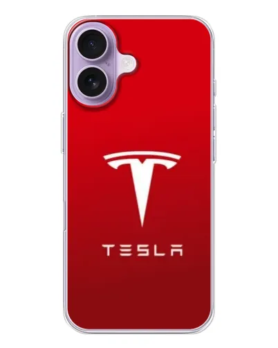Чехол для iPhone 17 с картинкой «Tesla Red Classic»