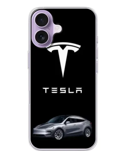 Чехол для iPhone 17 с картинкой «Tesla Model Y»