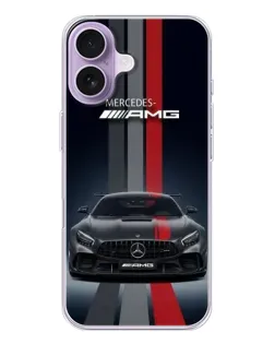 Чехол для iPhone 17 с картинкой «Mercedes — белый карбон» Чехол для iPhone 17 с картинкой «Mercedes — белый карбон»