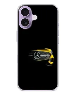 Чехол для iPhone 17 с картинкой «Mercedes — ретро стиль»