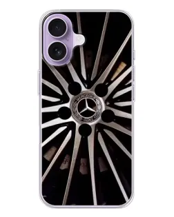 Чехол для iPhone 17 с картинкой «Диск Mercedes»