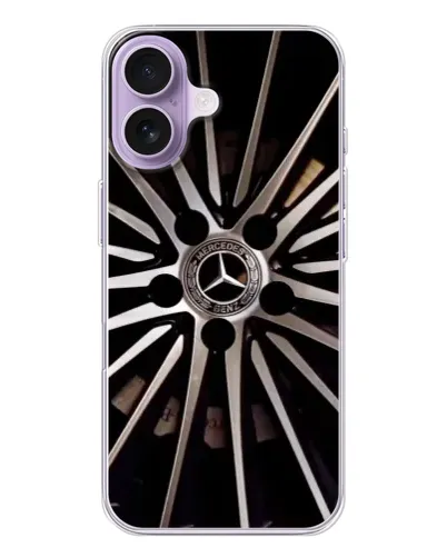 Чехол для iPhone 17 с картинкой «Диск Mercedes» Чехол для iPhone 17 с картинкой «Диск Mercedes»