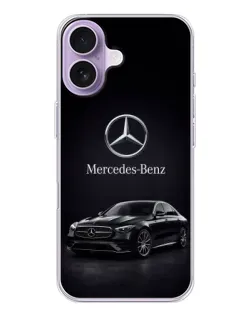 Чехол для iPhone 17 с картинкой «Mercedes — решетка радиатора»