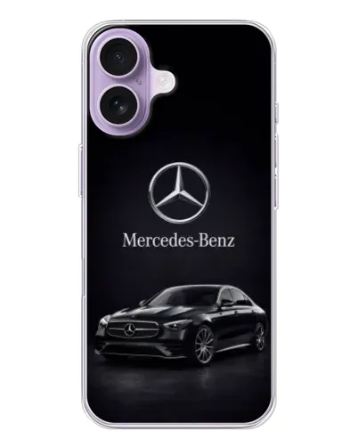 Чехол для iPhone 17 с картинкой «Mercedes — решетка радиатора» Чехол для iPhone 17 с картинкой «Mercedes — решетка радиатора»