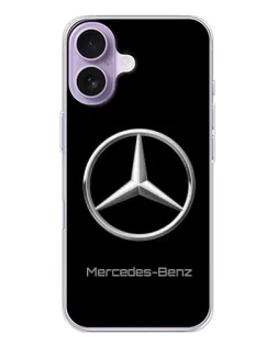Чехол для iPhone 17 с картинкой «Mercedes Silver Logo»