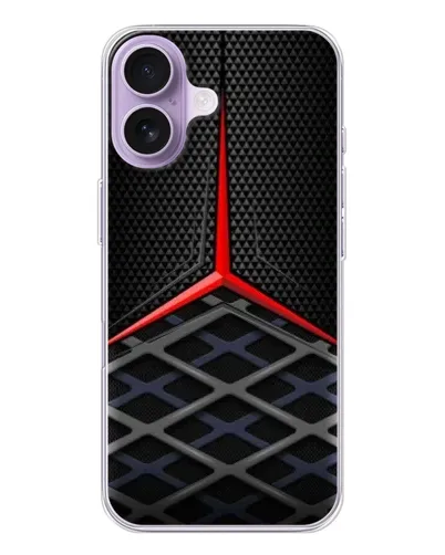 Чехол для iPhone 17 с картинкой «Mercedes Carbon Grid» Чехол для iPhone 17 с картинкой «Mercedes Carbon Grid»
