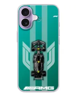 Чехол для iPhone 17 с картинкой «Mercedes AMG Petronas»