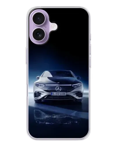 Чехол для iPhone 17 с картинкой «Ночной Mercedes EQ» Чехол для iPhone 17 с картинкой «Ночной Mercedes EQ»