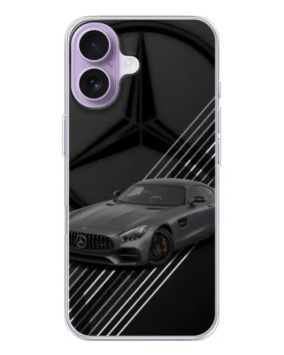 Чехол для iPhone 17 с картинкой «Mercedes AMG — графика» Чехол для iPhone 17 с картинкой «Mercedes AMG — графика»