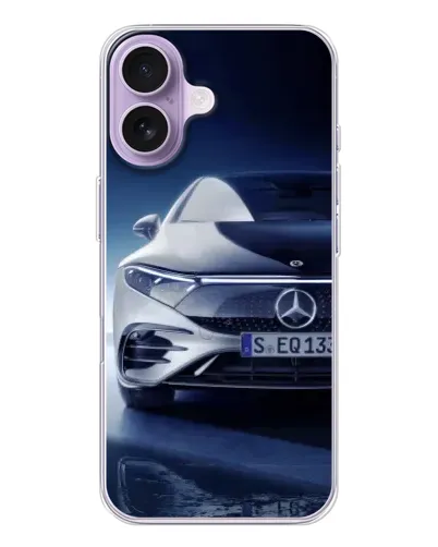 Чехол для iPhone 17 с картинкой «Mercedes EQ — будущее» Чехол для iPhone 17 с картинкой «Mercedes EQ — будущее»
