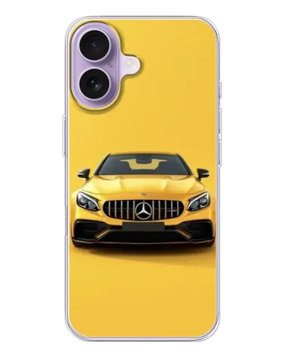 Чехол для iPhone 17 с картинкой «Желтый Mercedes GT» Чехол для iPhone 17 с картинкой «Желтый Mercedes GT»