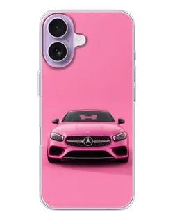 Чехол для iPhone 17 с картинкой «Розовый Mercedes AMG» Чехол для iPhone 17 с картинкой «Розовый Mercedes AMG»