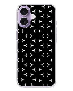 Чехол для iPhone 17 с картинкой «Mercedes паттерн звезд» Чехол для iPhone 17 с картинкой «Mercedes паттерн звезд»