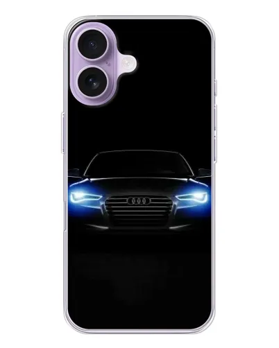 Чехол для iPhone 17 с картинкой «Audi в неоне» Чехол для iPhone 17 с картинкой «Audi в неоне»