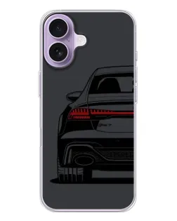 Чехол для iPhone 17 с картинкой «Задняя часть Audi — арт»