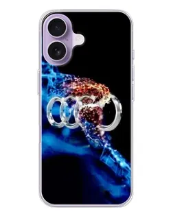 Чехол для iPhone 17 с картинкой «Энергия лого Audi»