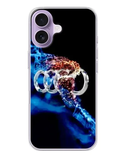 Чехол для iPhone 17 с картинкой «Энергия лого Audi» Чехол для iPhone 17 с картинкой «Энергия лого Audi»