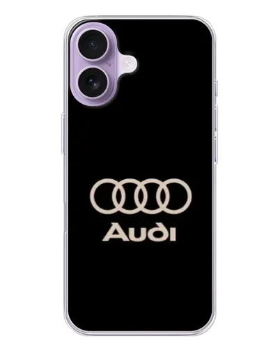 Чехол для iPhone 17 с картинкой «Audi — золотой логотип» Чехол для iPhone 17 с картинкой «Audi — золотой логотип»