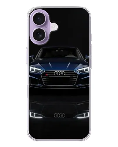 Чехол для iPhone 17 с картинкой «Audi — ночное отражение» Чехол для iPhone 17 с картинкой «Audi — ночное отражение»
