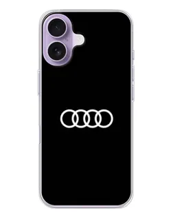 Чехол для iPhone 17 с картинкой «Audi White Logo»