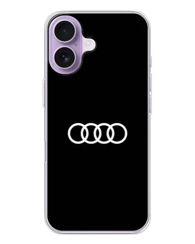 Чехол для iPhone 17 с картинкой «Audi White Logo» Чехол для iPhone 17 с картинкой «Audi White Logo»