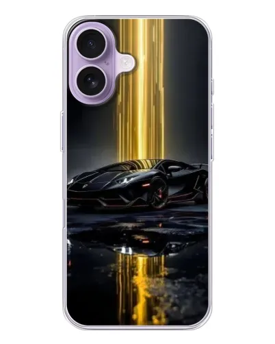 Чехол для iPhone 17 с картинкой «Ночной Lamborghini драйв» Чехол для iPhone 17 с картинкой «Ночной Lamborghini драйв»