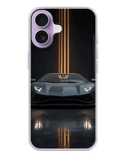 Чехол для iPhone 17 с картинкой «Lamborghini золотые линии» Чехол для iPhone 17 с картинкой «Lamborghini золотые линии»