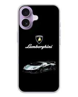 Чехол для iPhone 17 с картинкой «Логотип Lamborghini классика»