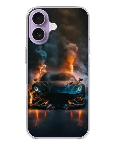 Чехол для iPhone 17 с картинкой «Lamborghini дымная эстетика» Чехол для iPhone 17 с картинкой «Lamborghini дымная эстетика»