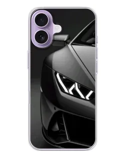 Чехол для iPhone 17 с картинкой «Lamborghini фары детализация»