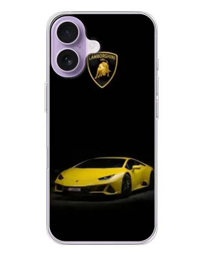 Чехол для iPhone 17 с картинкой «Lamborghini желтый акцент» Чехол для iPhone 17 с картинкой «Lamborghini желтый акцент»