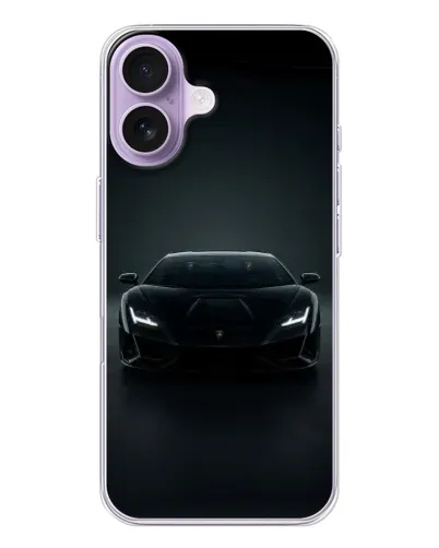 Чехол для iPhone 17 с картинкой «Черный Lamborghini Aventador» Чехол для iPhone 17 с картинкой «Черный Lamborghini Aventador»